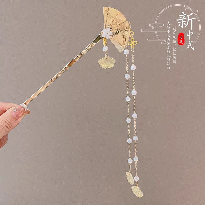 Wholesale Ancient Style Step By Step New Chinese Style Sandalwood Hairpin